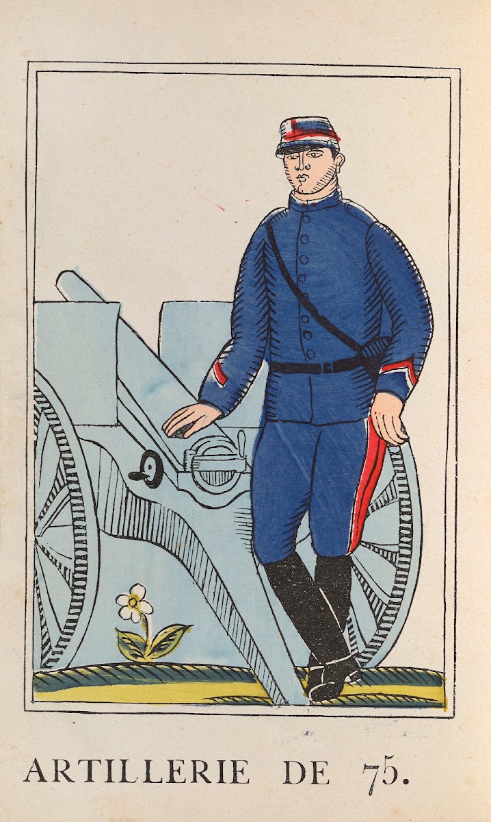 Artillerie de 75 1916