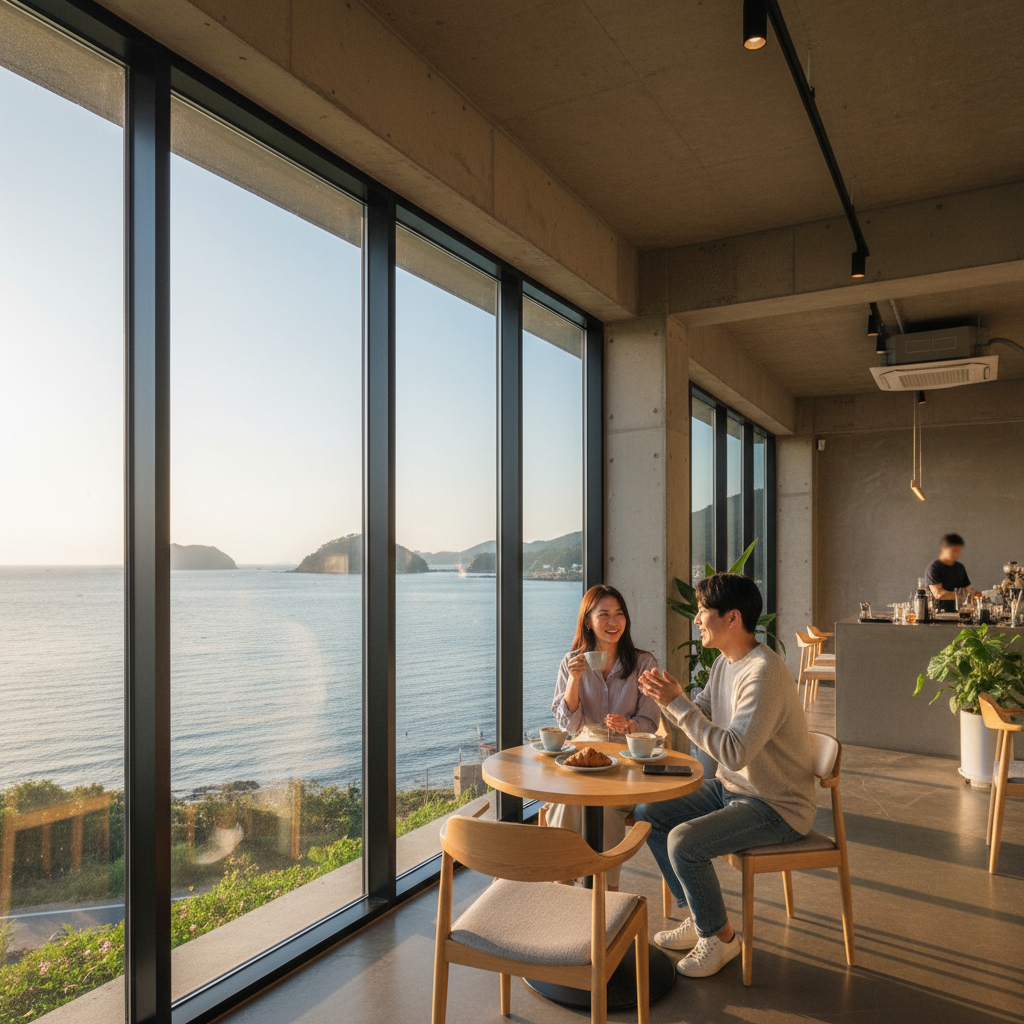 오션뷰 카페 - 인생샷 보장 명당 TOP 3