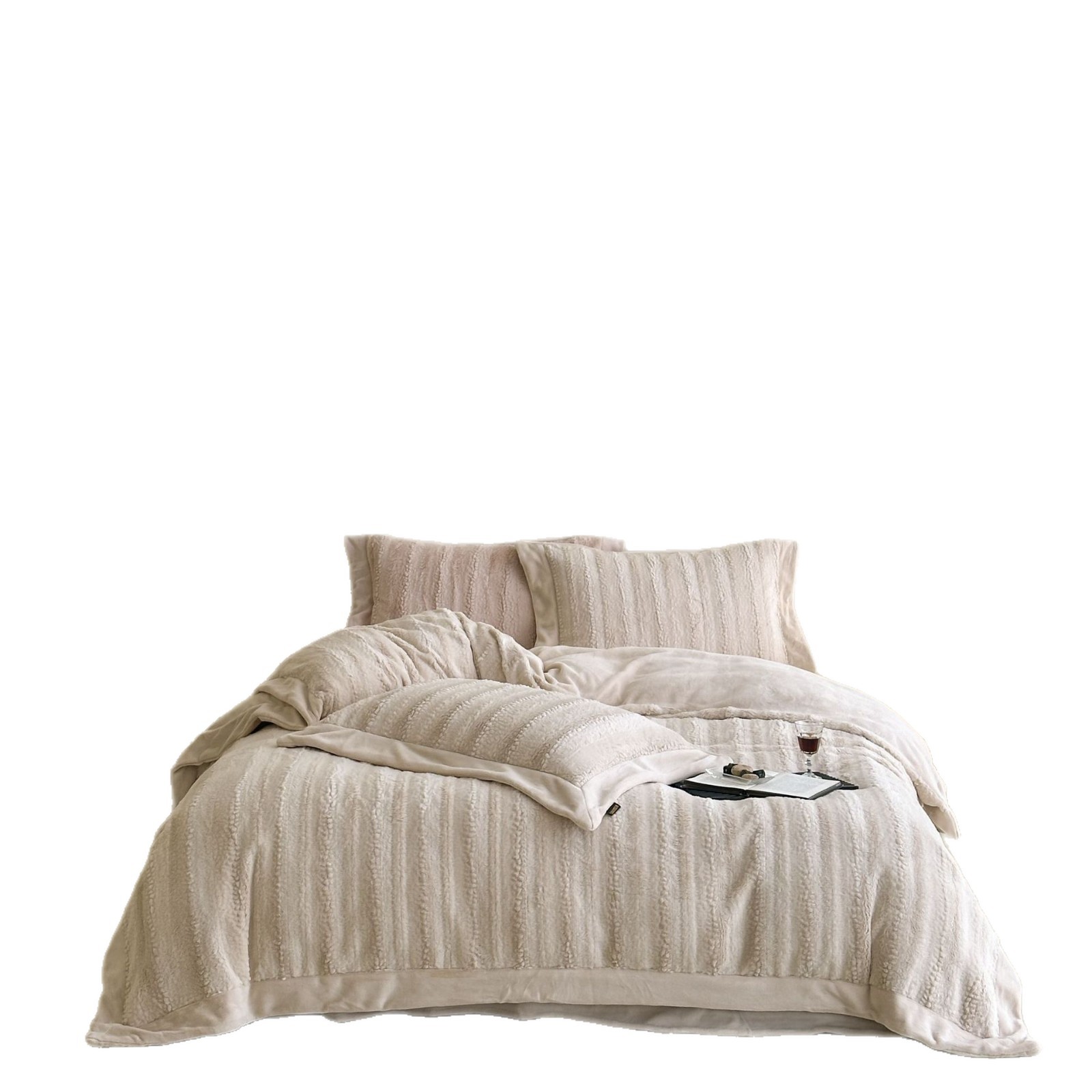 Milk Fiber Bedding Set, 4 Pieces, Winter