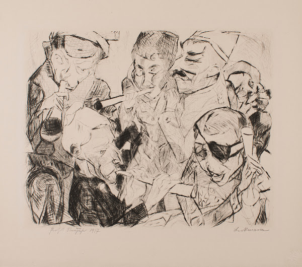 Happy New Year 1917 plate 17 from the portfolio Faces 1917