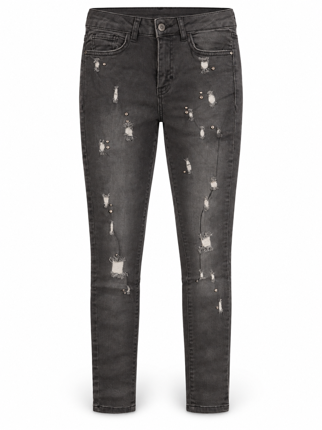 Blugi - Blugi coton jeans - xxs - gri inchis