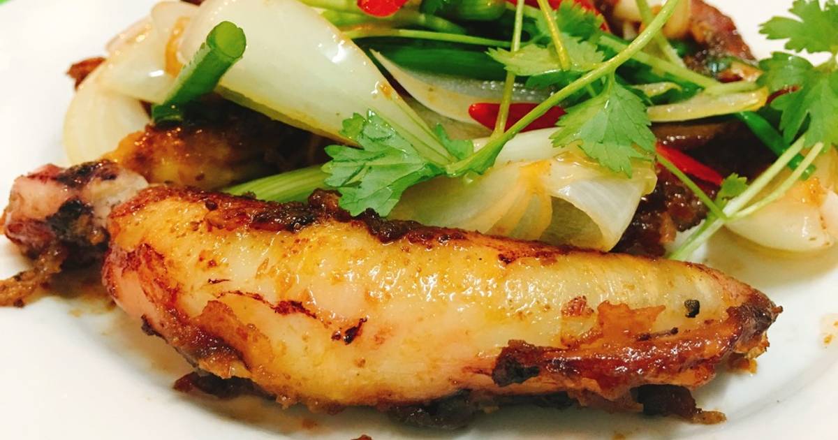 Mực Trứng Chiên Mắm