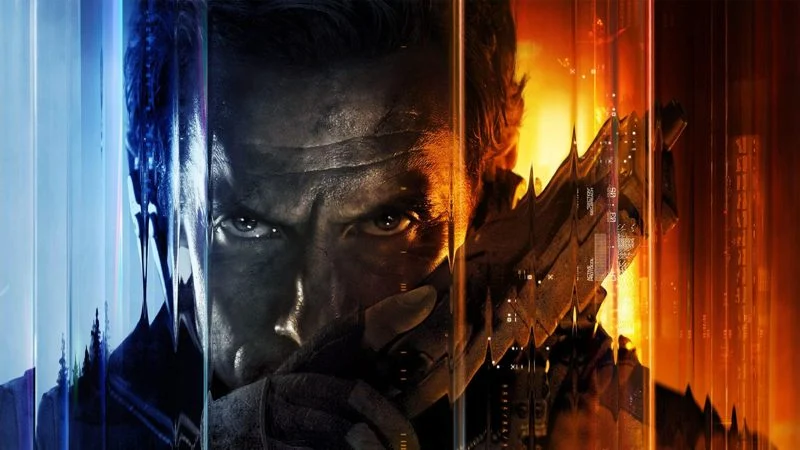 Helldivers 2 soldier wielding the M-1000 Maxigun with jungle-themed armor from the Python Commandos Warbond