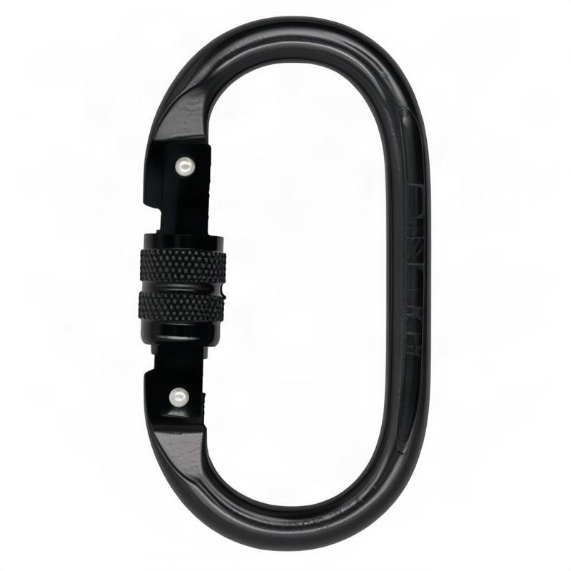 Stahlkarabiner für Klettern, 25 KN
