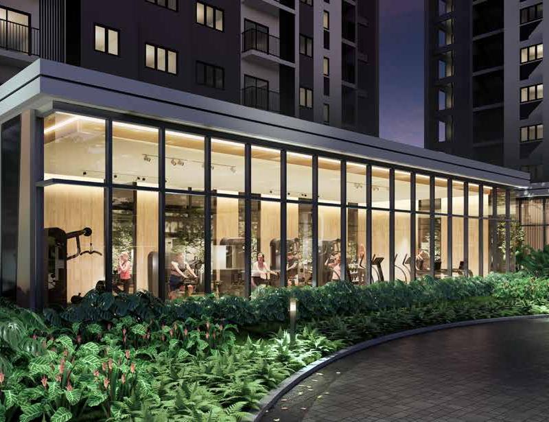 Aster Hill Sri Petaling — gym building exterior
