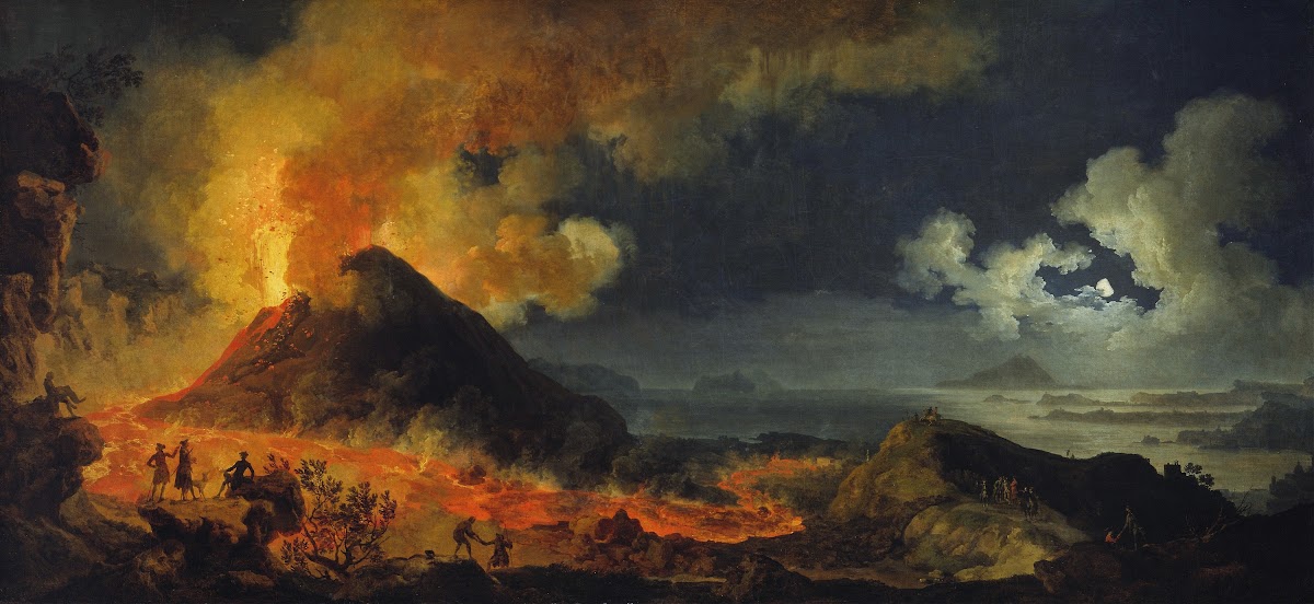 The Eruption of Vesuvius 1771