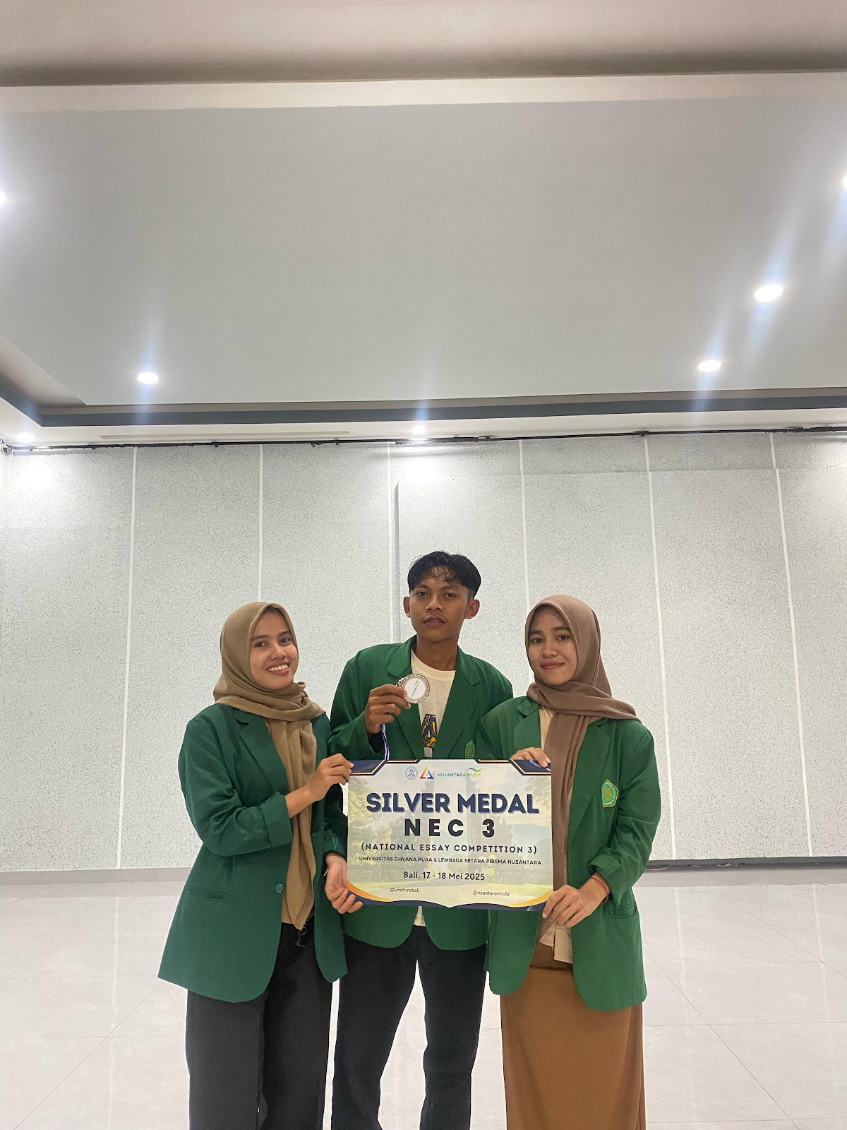 Mahasiswa Fakultas Pertanian UNW Mataram Raih Prestasi di National Essay Competition 3 Bali