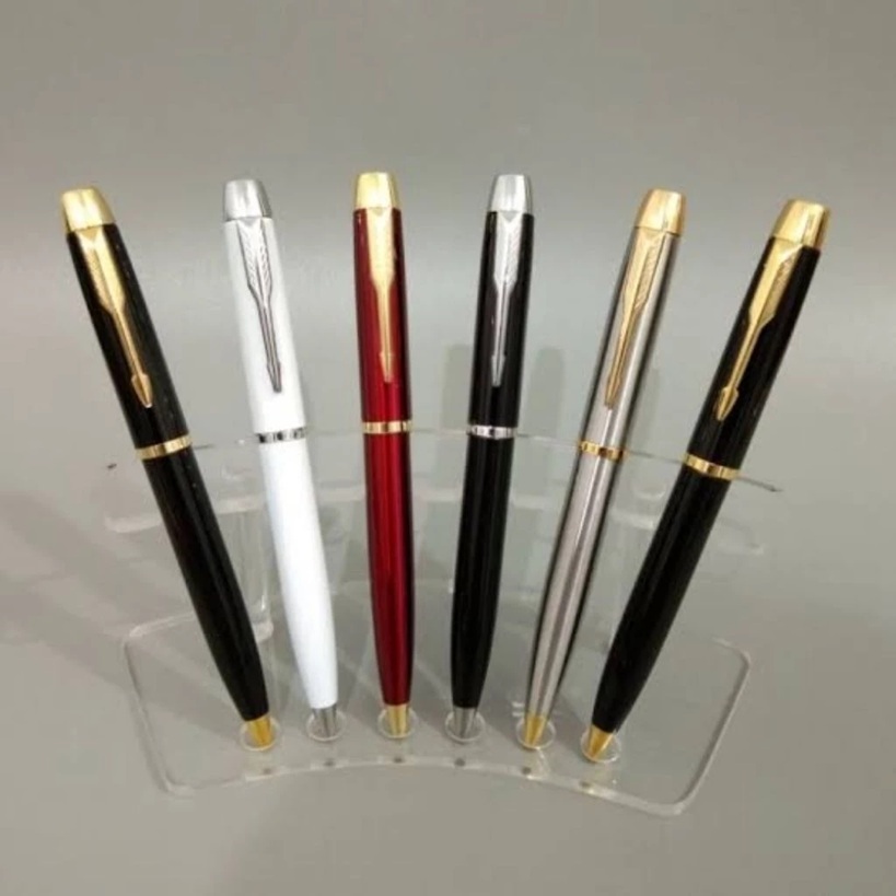 pulpen metal 250 /model pulpen Parker / pulpen souvenir/ harga sudah termasuk costum logo 1 sisi — foto 2