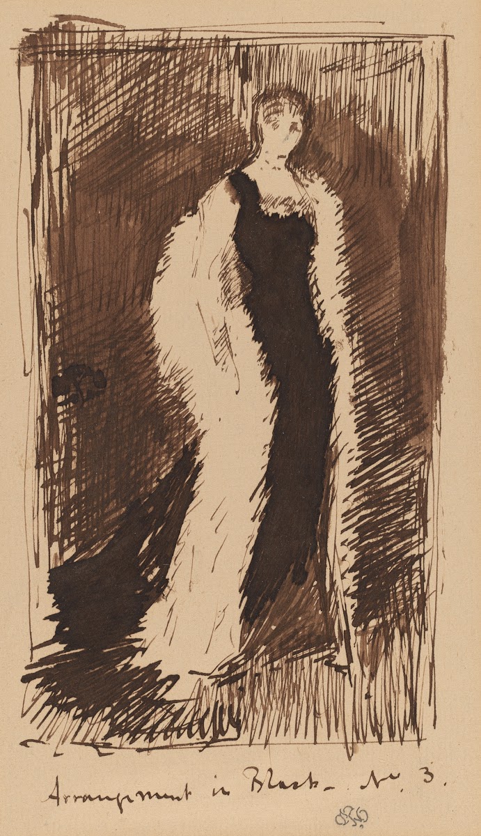 Arrangement in Black  No3 1881