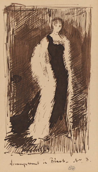 Arrangement in Black  No3 1881
