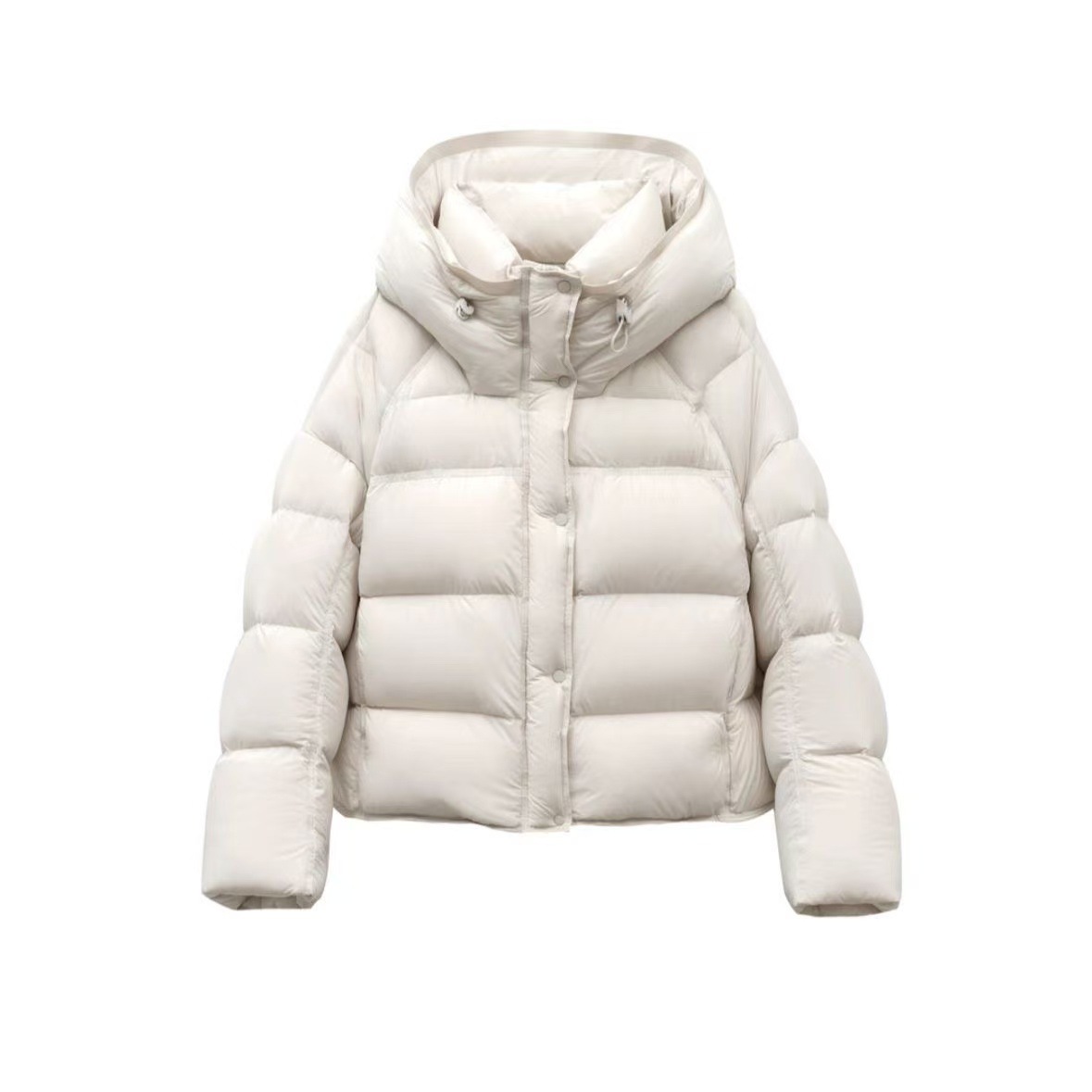 Short women's puffer jacket in Korean style