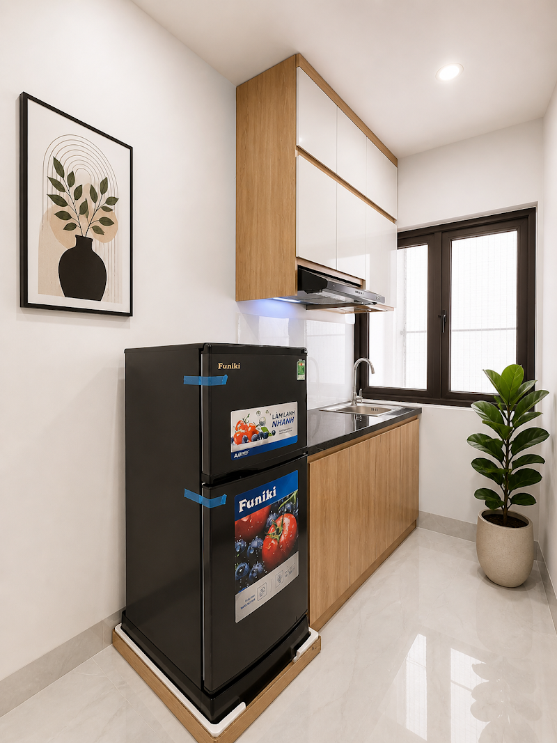 Gác xép tầng 6 view cao Đại Linh 3.8tr