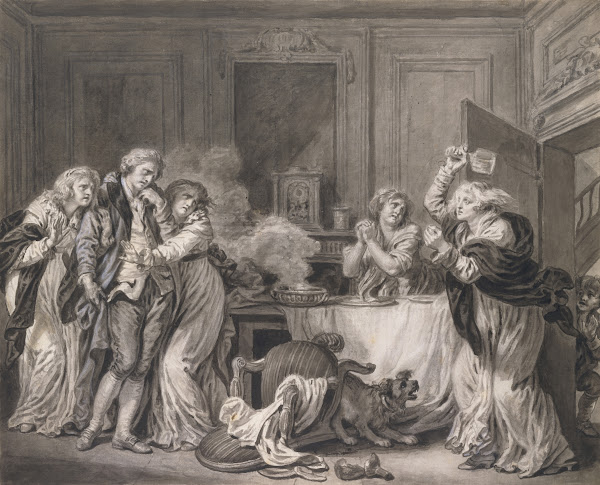 The Angry Wife ca 1785