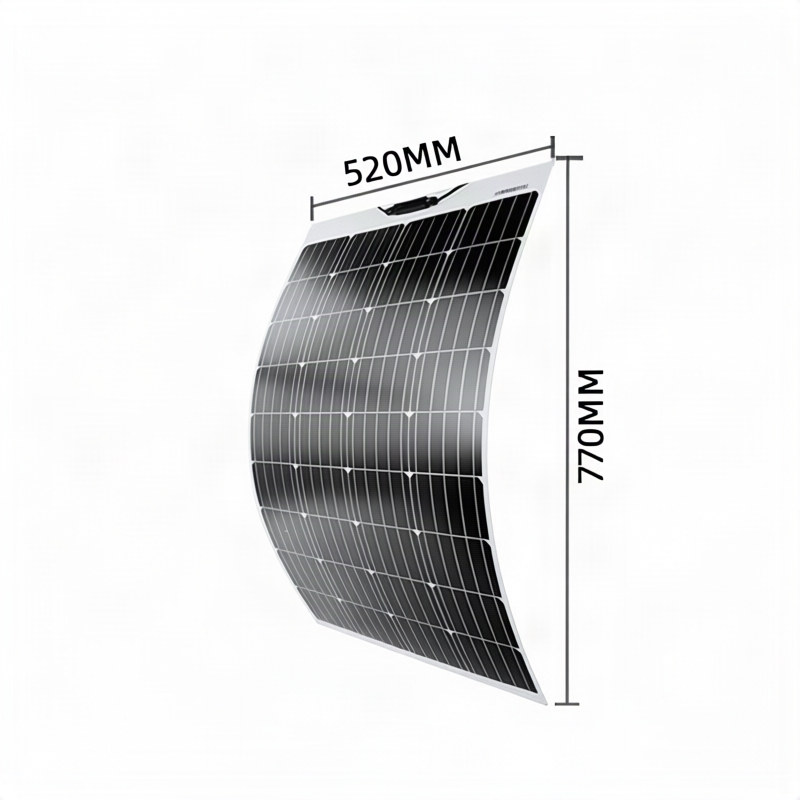 Flexibles Solarmodul, monokristallin, 12V