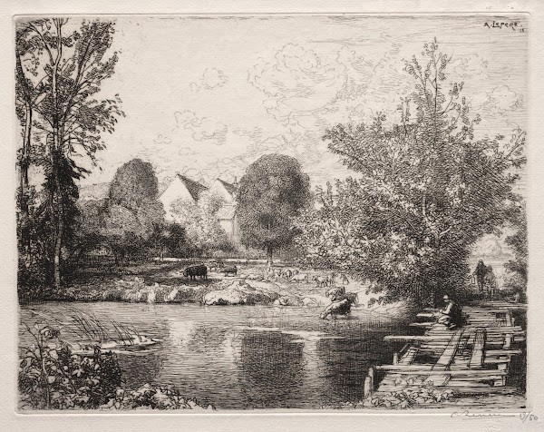 The Old Footbridge 1915