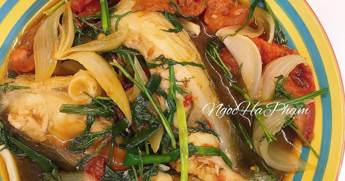 Cá trắm hấp tương