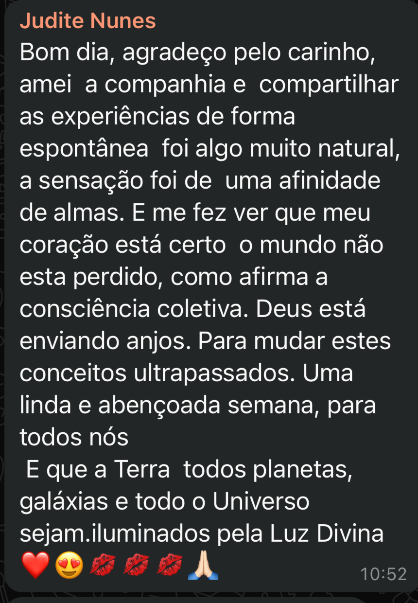 Depoimento de quem viveu a experiência