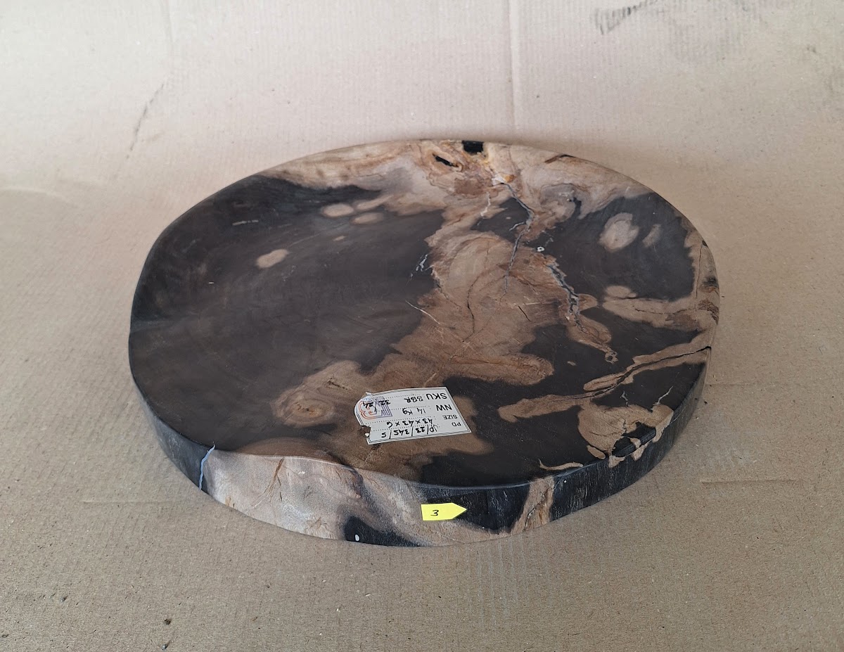 BAR STOOL — SKU BBRN.013 | Petrified Wood by PJ Antique Bali