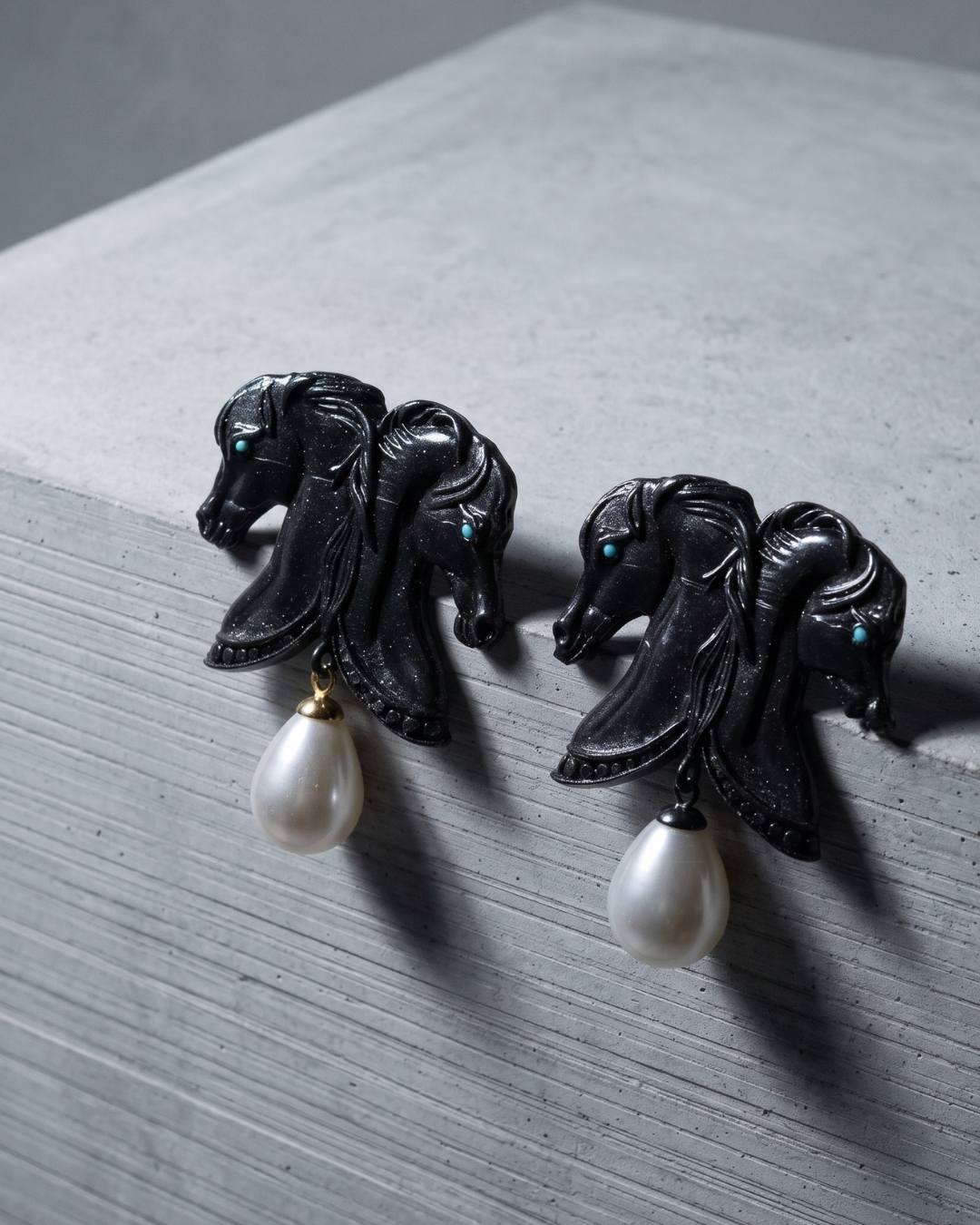 Equestrian Dynasty Drop Earrings