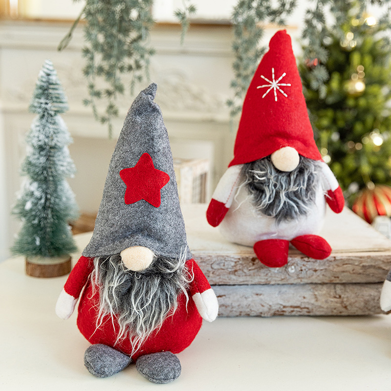 Decorative Gnome Doll for the Christmas Season
