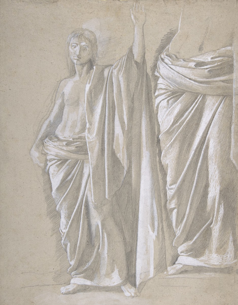 Study of a Draped Figure 185758