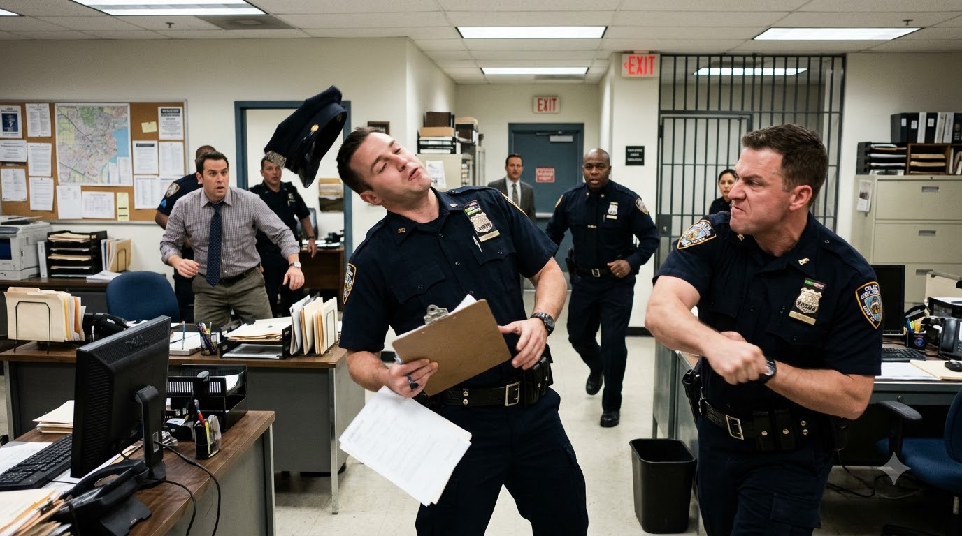 A Fellow Officer Punched Me Inside The Station While The Captain Quietly Replaced My Cruiser's Dashcam Drive