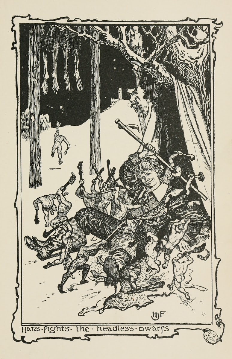 Hans fights the Headless Dwarfs 1906