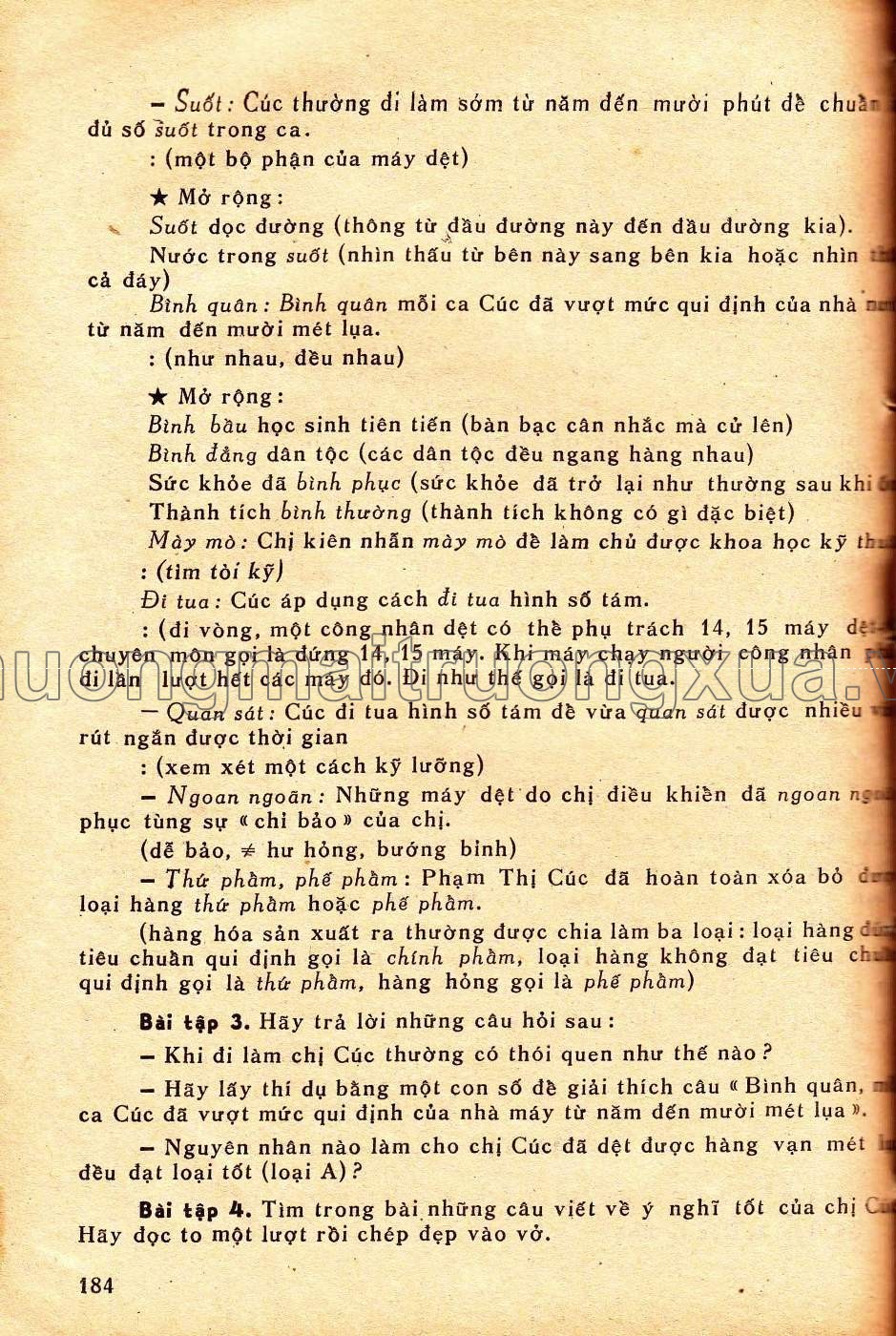 Sách học tiếng Việt ( tập 3 - 1978) - Trang 283