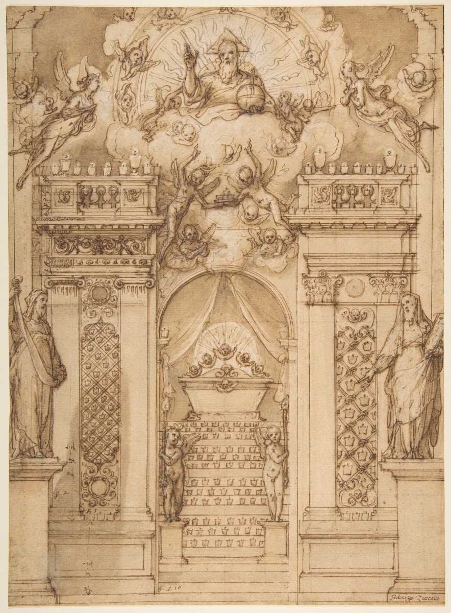 Design for a Quarantore Decoration 15401609