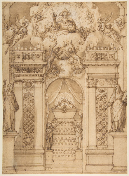 Design for a Quarantore Decoration 15401609