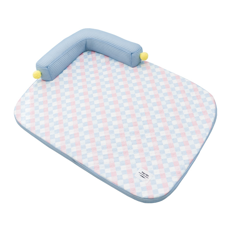 Cooling bed for cats and dogs, L-shape