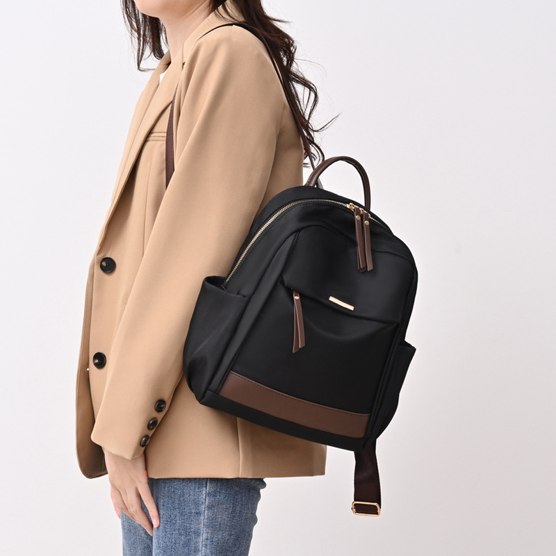 Lightweight and durable nylon women's backpack