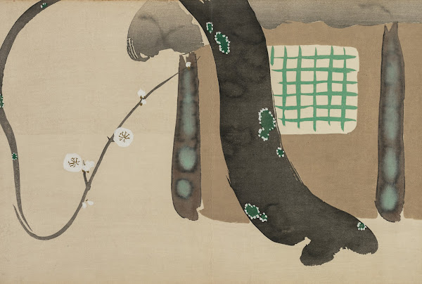 Plum by the Eaves Nokiba no ume 1909 1910