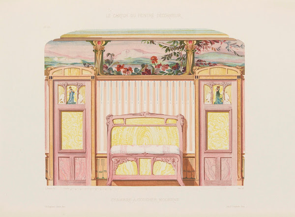 Chambre À Coucher Moderne 1910