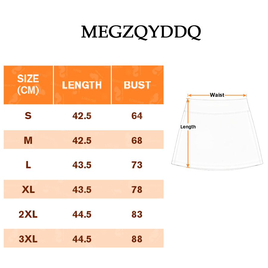 AOP MEG Soccer Sports Skirt