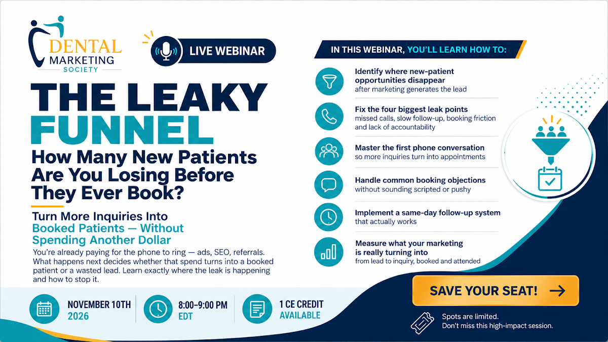 Attract the Right Patients: The Leadership, Care & Marketing Blueprint for a Full Schedule
