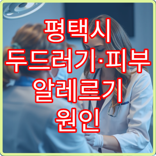 평택시 두드러기·피부 알레르기 원인 진단과 치료 가능한 병원