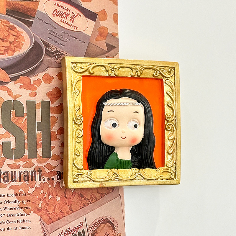 Art Refrigerator Magnets made of Resin