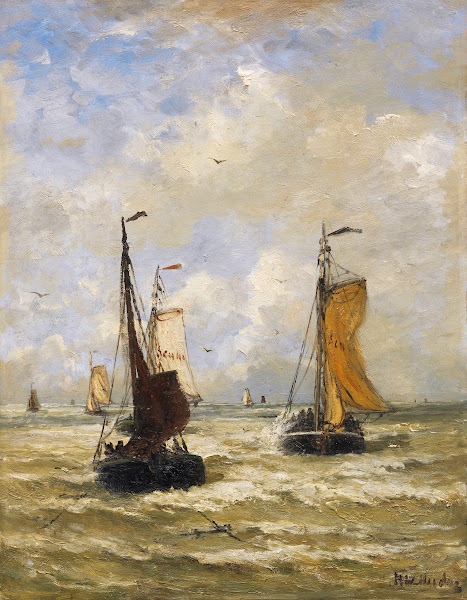 Die Rückkehr der Fischer 1890