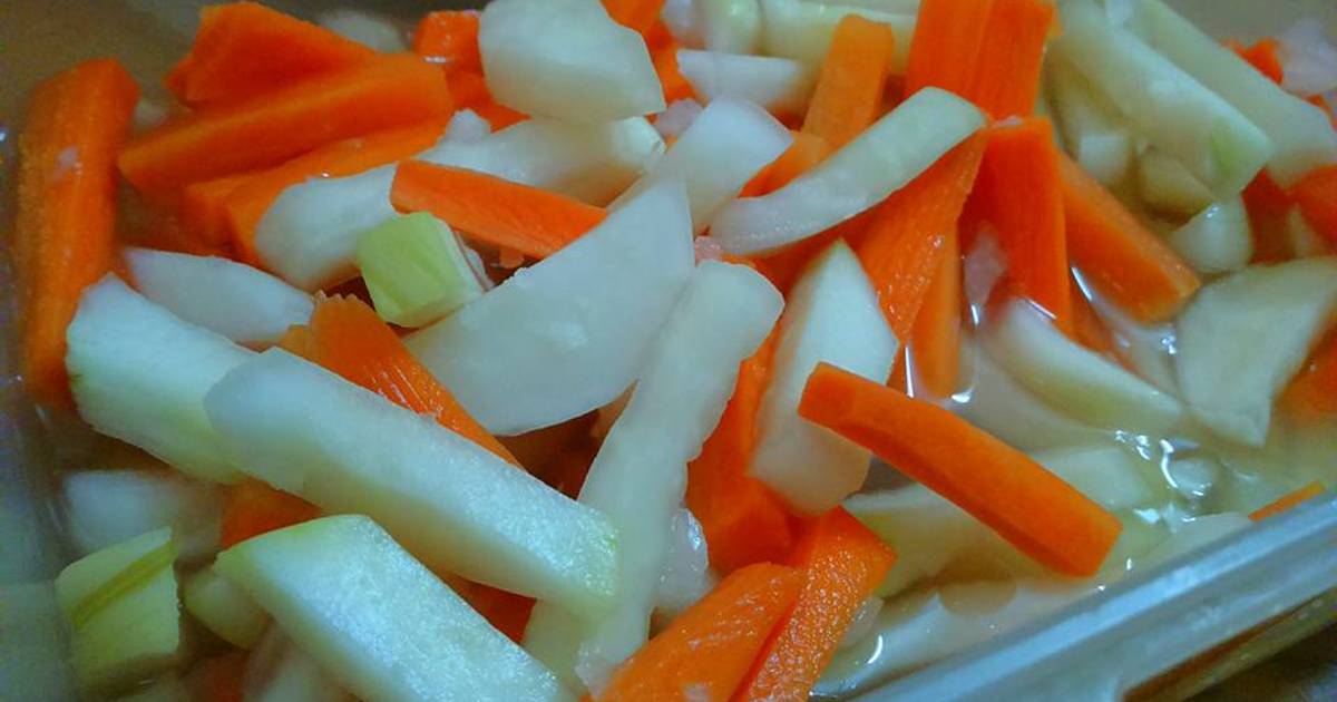 Su hào cà rốt chua ngọt