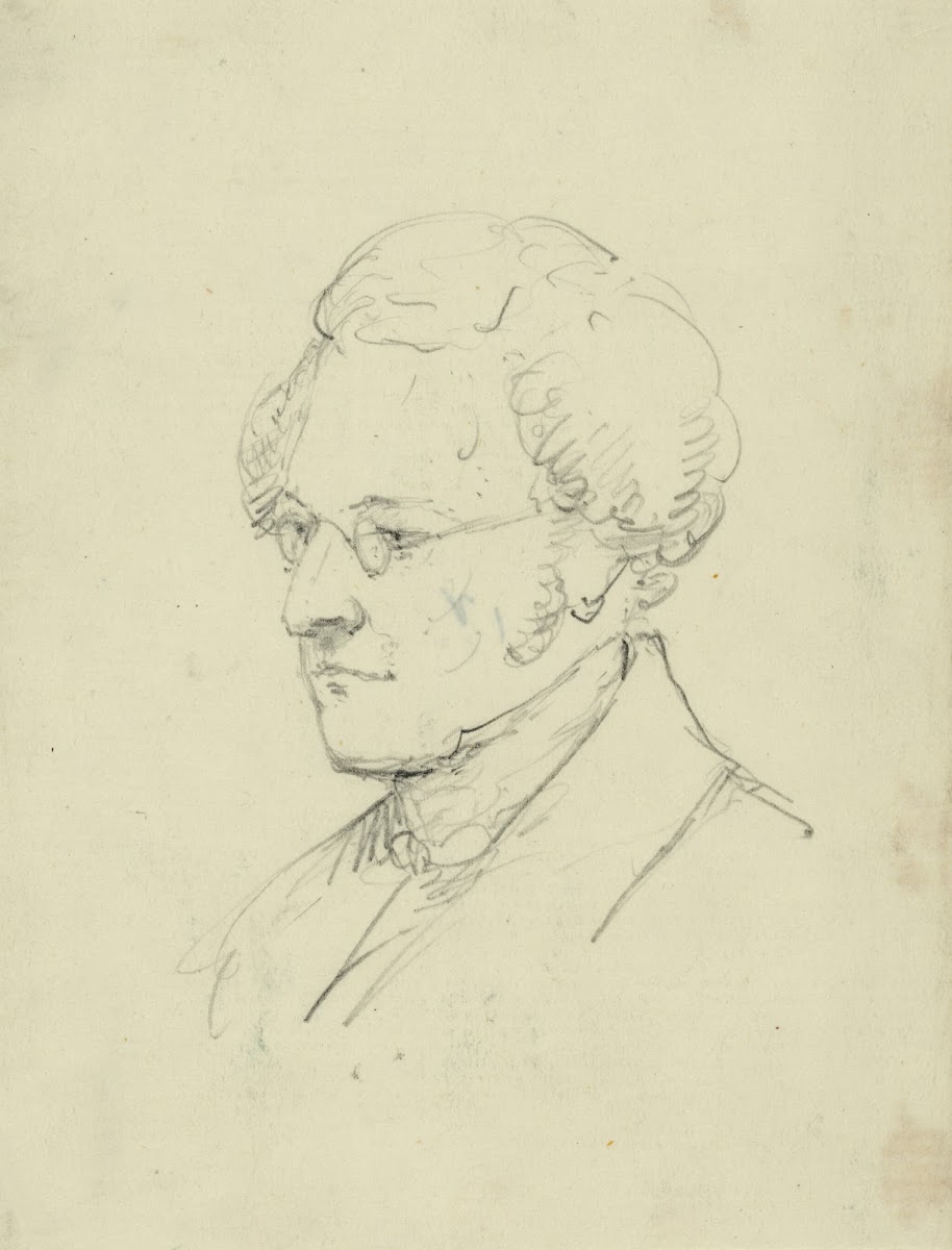 Clergyman on board steamboat on the Potomac 1853