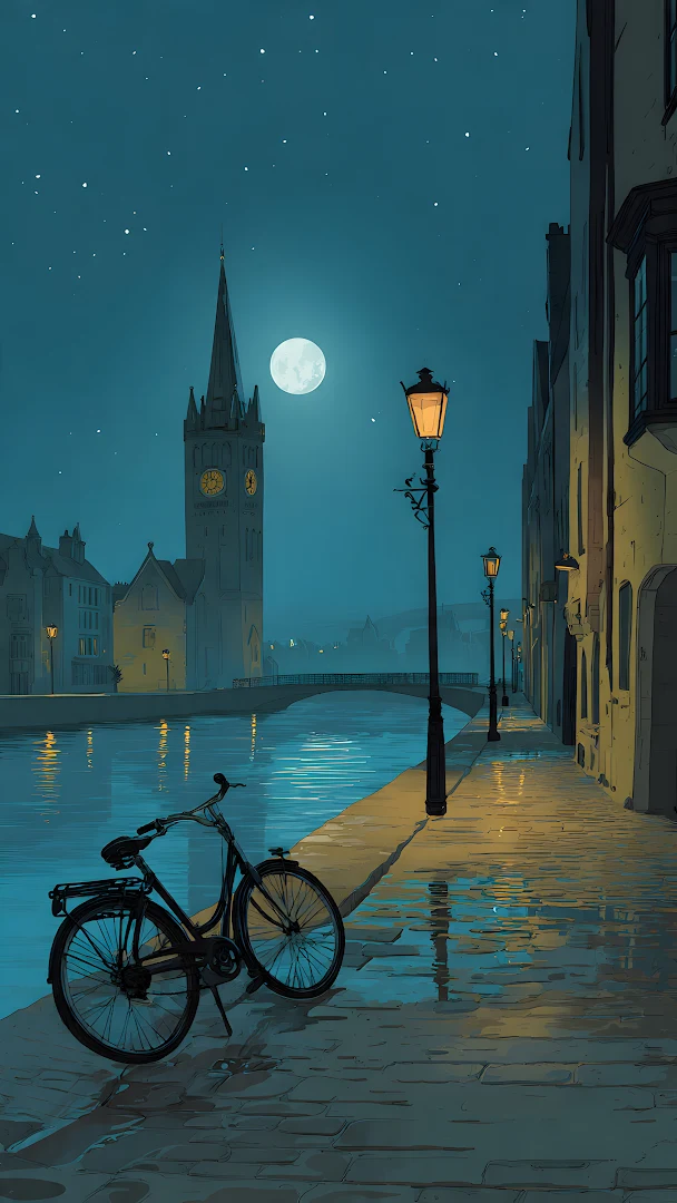 Deep Teal and Gold Marbled Liquid Texture Swirl