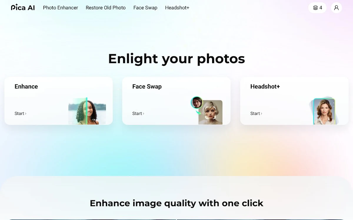 Captura de Pica AI - Magic Avatars