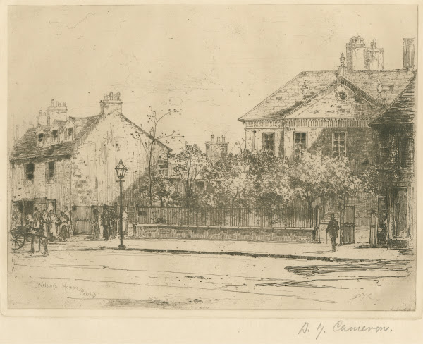 Birth Place  Early Home of Professor Wilson 1887