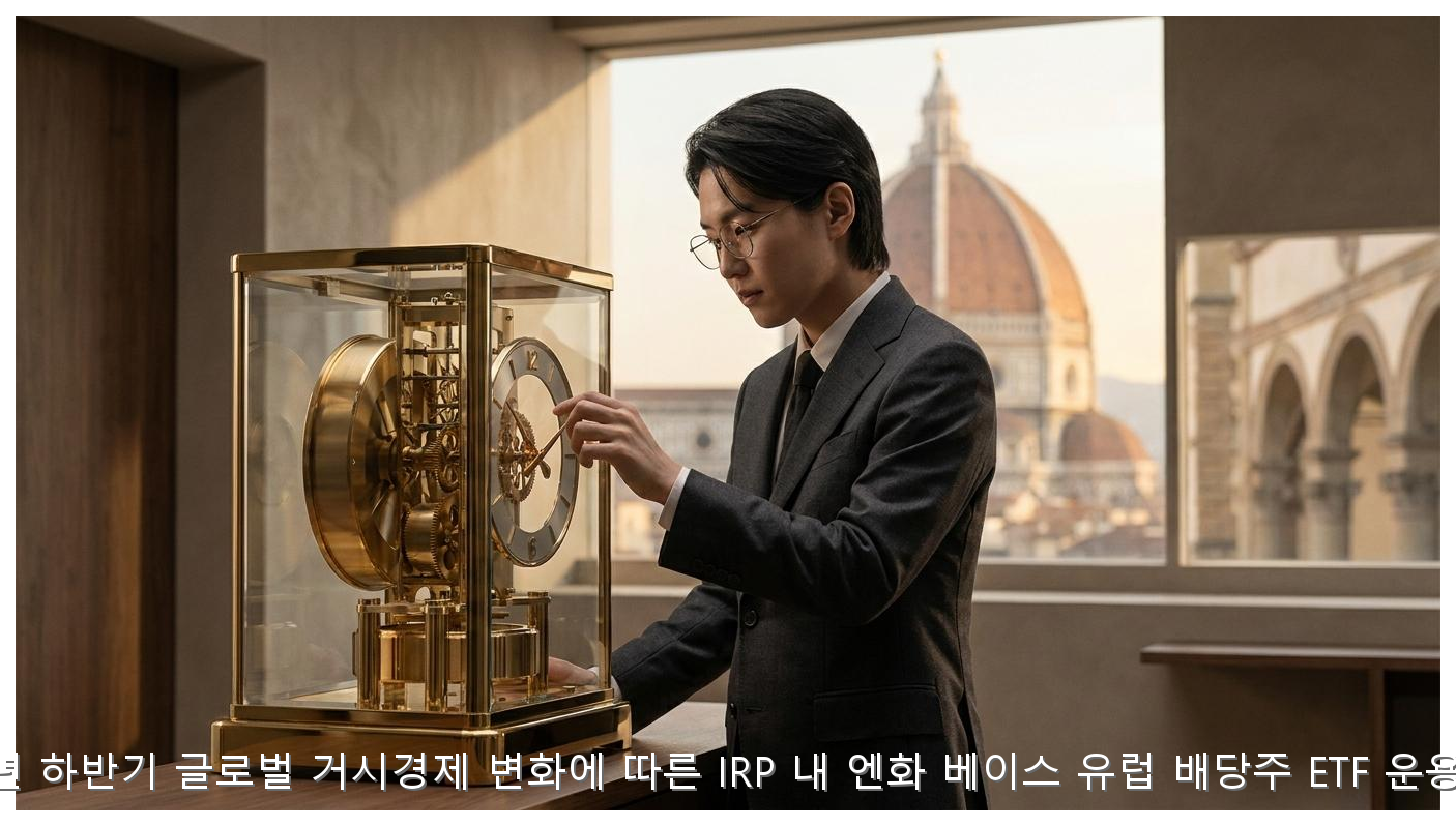 2026년 하반기 글로벌 거시경제 변화에 따른 IRP 내 엔화 베이스 유럽 배당주 ETF 운용 전략 핵심 안내 및 분석 인포그래픽 (6)