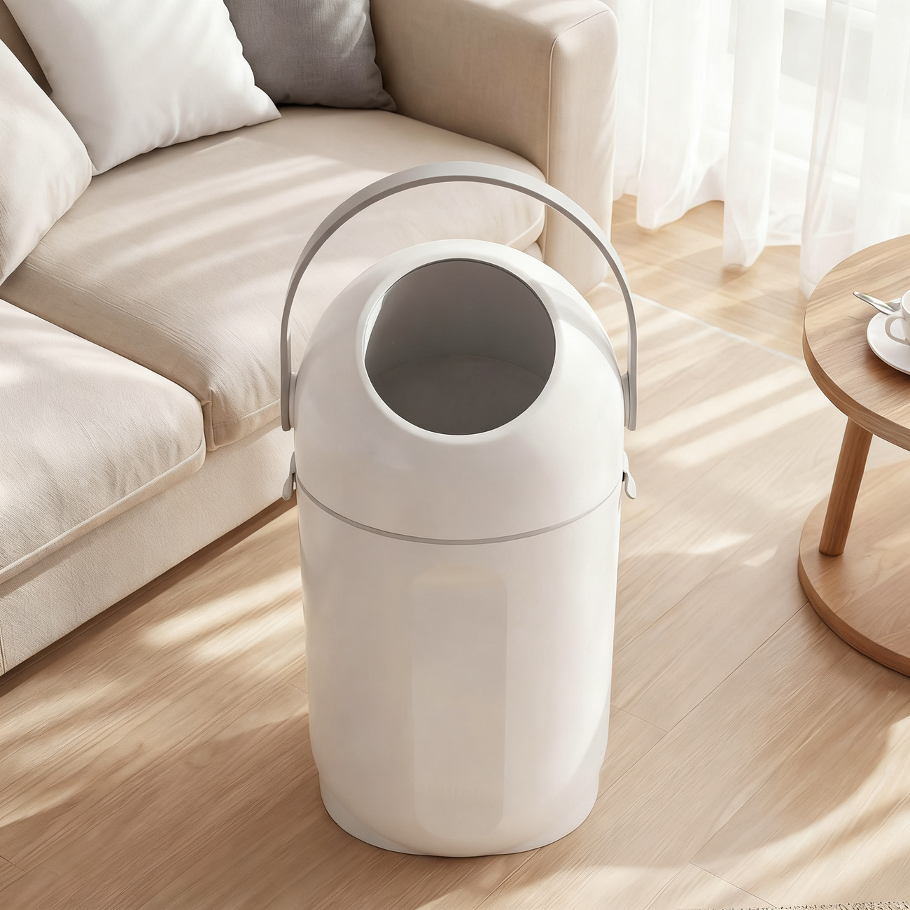 Windeleimer mit Deckel, 12 L, geruchsdicht
