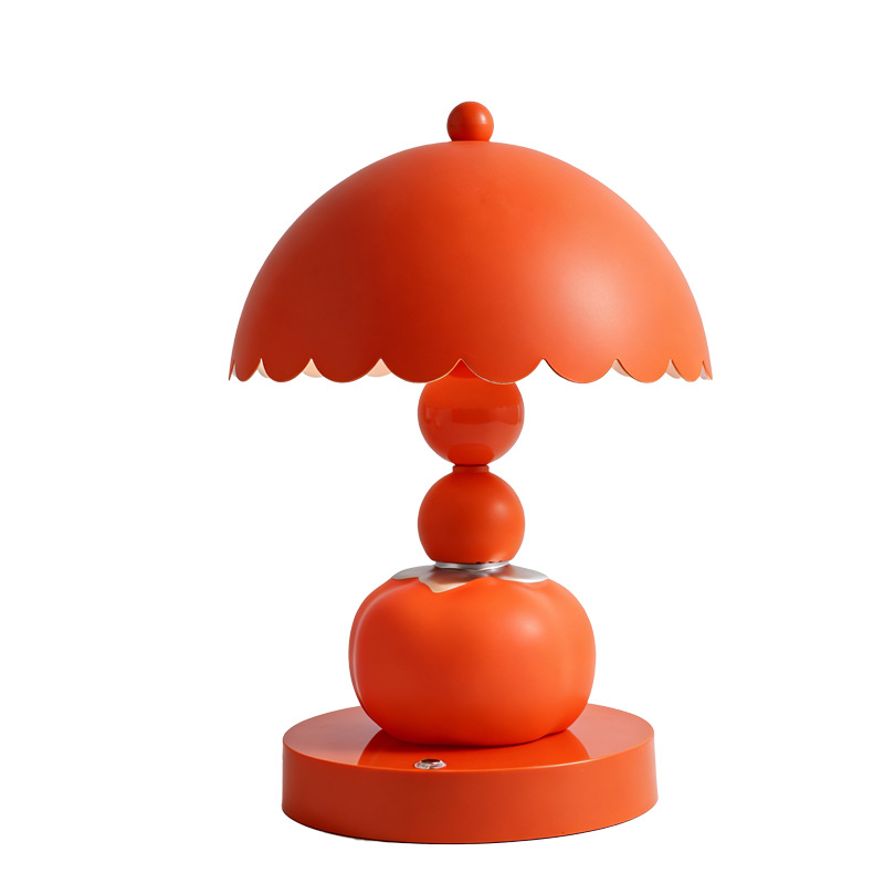 Kaki table lamp, creative design, decorative element