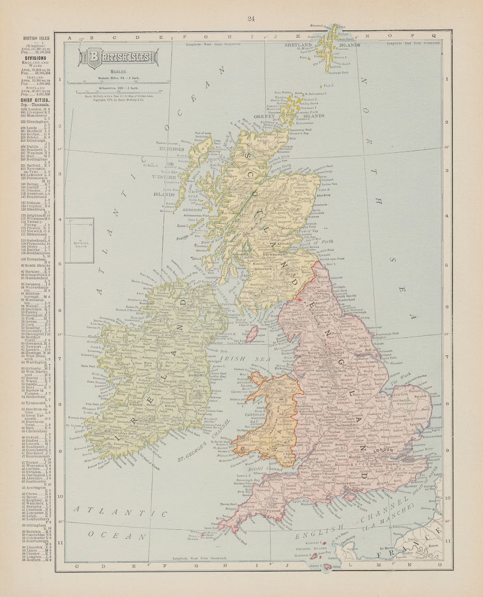British Isles 1907