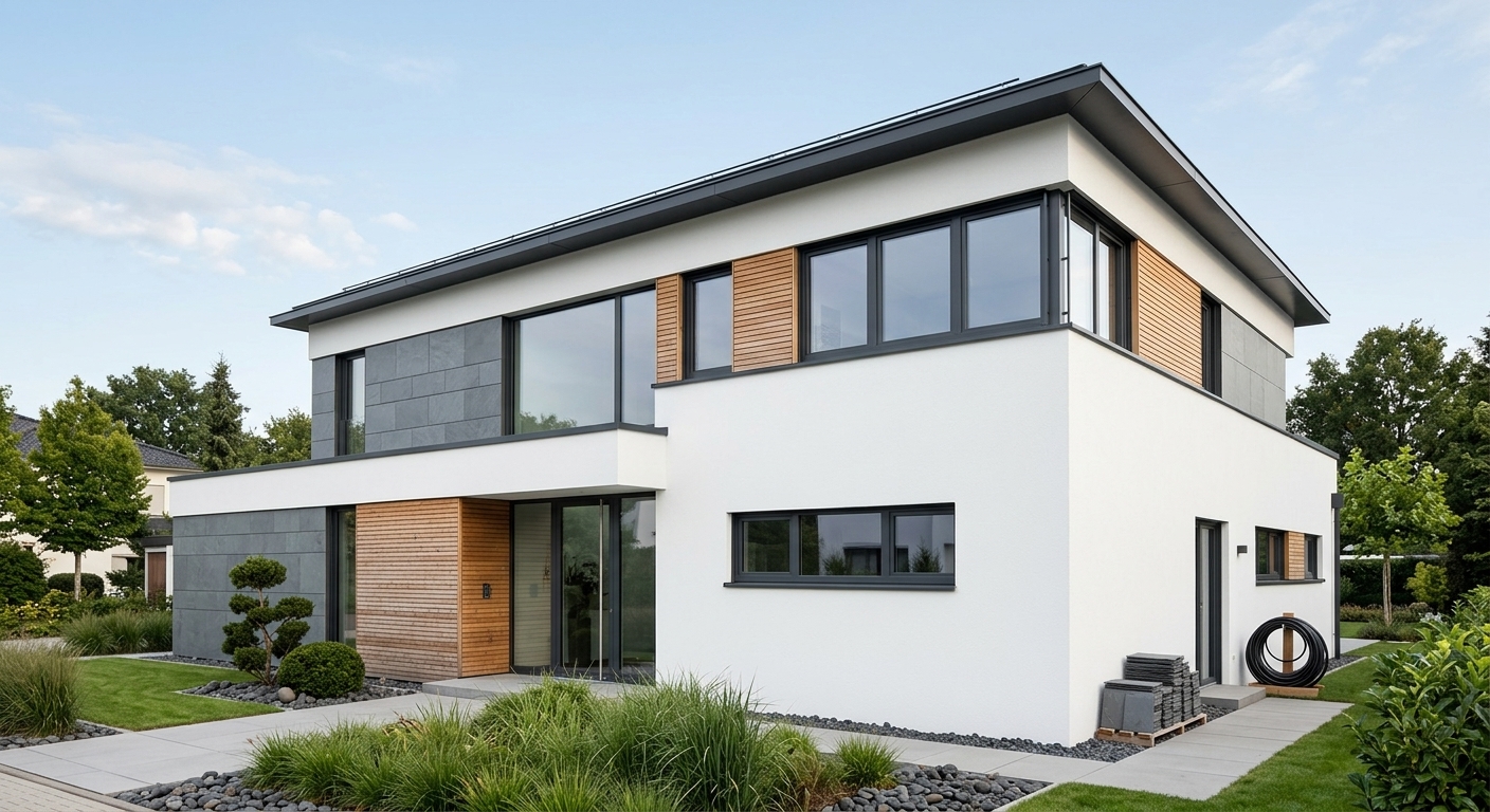 Neubau in Massivbauweise