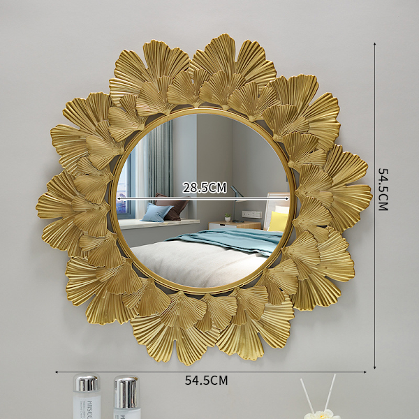 Wall hanging mirror decoration